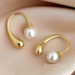 El Regalo Contemporary Half Hoop Earrings