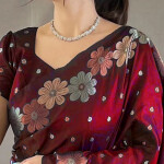 Kalini Woven Design Zari Kanjeevaram Saree