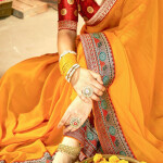 Mitera Pure Georgette Saree With Blouse Piece