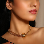 Prita Gold Plated Necklace