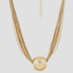 Prita Gold Plated Necklace
