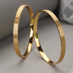 Priyaasi Set Of 2 Gold-Plated Handcrafted Bangles