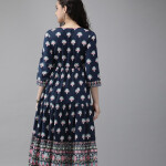 Rain & Rainbow Women Printed Anarkali Kurta