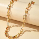 Yellow Chimes Gold Plated Necklace