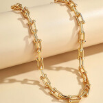 Yellow Chimes Gold Plated Necklace