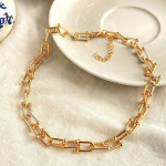 Yellow Chimes Gold Plated Necklace