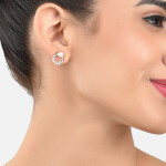 Zaveri Pearls Pack of 3 Gold-Toned Contemporary Studs