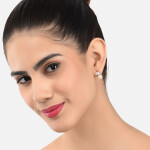 Zaveri Pearls Pack of 3 Gold-Toned Contemporary Studs